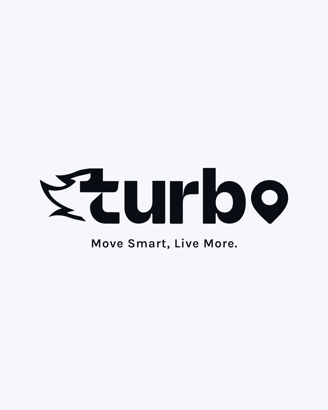 Turbo Ghana logo in black on a light background, with the tagline Move Smart, Live More